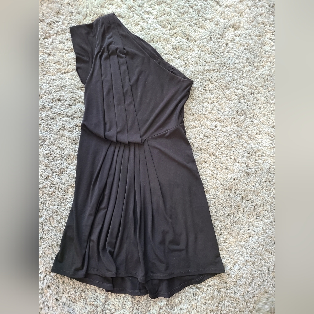 BCBGeneration one shoulder black dress size small
